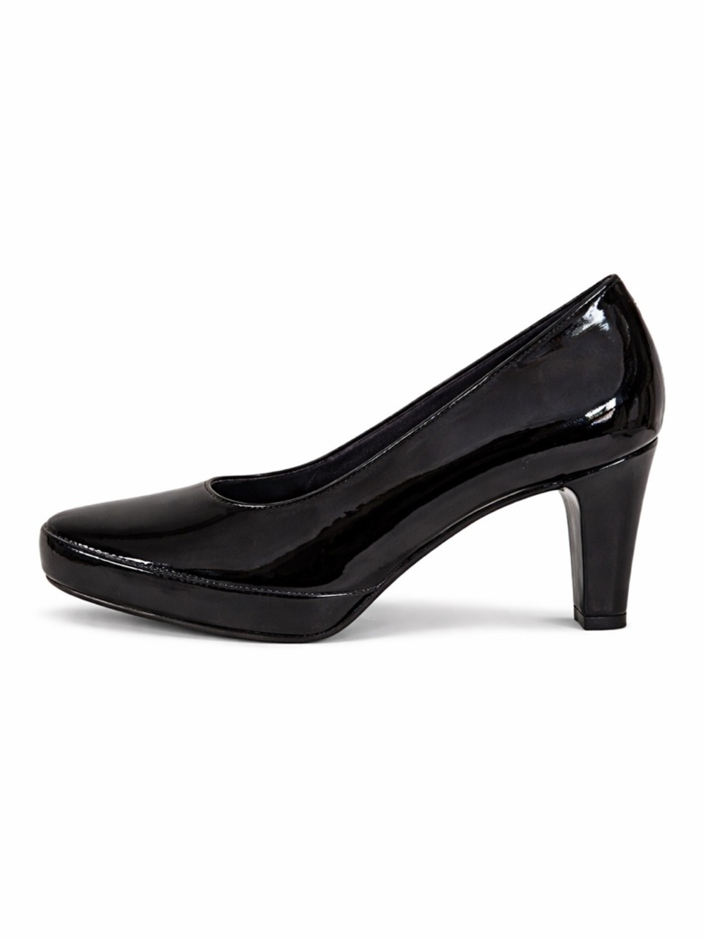 NEW Dorking by Fluchos Black Patent Leather Pumps Size 40 Spain